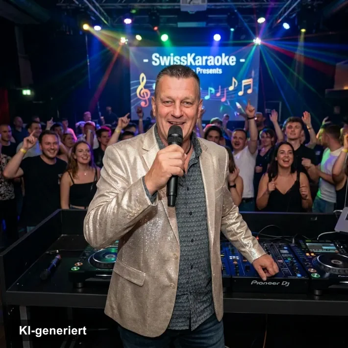 Holger Romey, Moderator & Karaoke-Jockey (KJ) – Mit KI erstellt